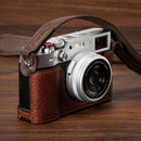 SmallRig Leather Half Case for FUJIFILM X100VI (Brown)