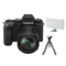Fujifilm X-S10 Mirrorless Kit Black w/ XF 18-55mm f/2.8-4.0 R LM OIS Lens & Litufoto Bi-Color led and GorillaPod