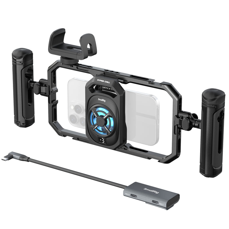 SmallRig All-in-One Thermal Live Streaming & Filming Handheld Phone Cage Kit