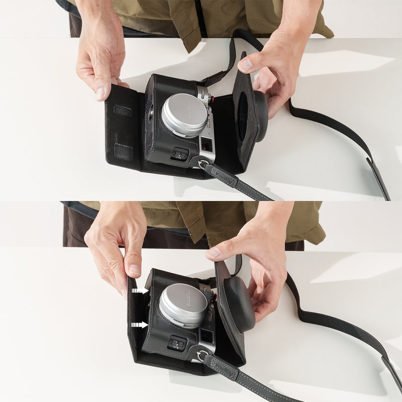 SmallRig Premium Leather Case Kit for FUJIFILM X100VI – Black