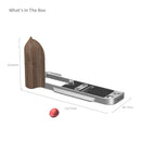 SmallRig L-Shaped Wooden Grip for FUJIFILM X-T30 III / X-T30 II / X-T30 (Silver)