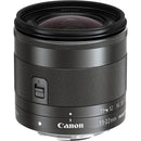 Canon EF-M 11-22mm f/4-5.6 IS STM Ultra-Wide Zoom Lens I Open Box
