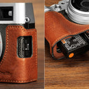 SmallRig Leather Half Case for FUJIFILM X100VI (Brown)