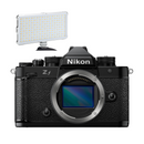 Nikon Zf Mirrorless Camera - Body With Litufoto Bi-Color Led light