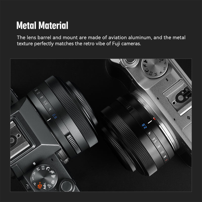 TTArtisan AF 27mm f2.8 APS-C - Fuji X mount