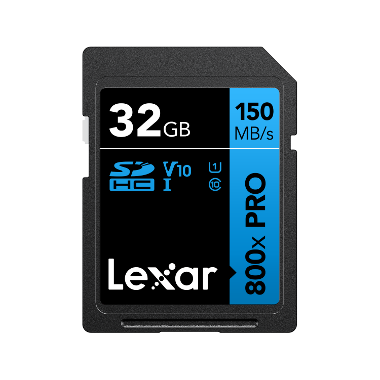 Lexar 32GB Professional 800x PRO SDHC/SDXC