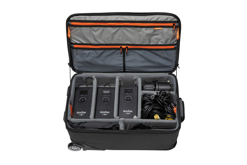 Godox  CB-51 Wheeled Trolly Rolling large Carry Bag