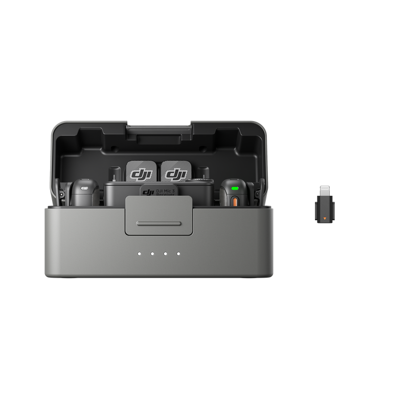 DJI Mic 3  2-Person Wireless Mic System / Recorder for Camera & Smartphone