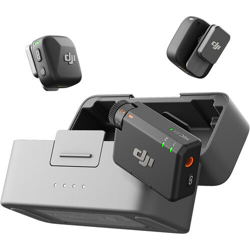 DJI Mic Mini 2-Person Wireless Mic for Camera & phone (2 TX + 1 RX with  Charging Case)