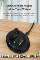 KingMa Dual USB Battery Charger for Nikon EN-EL12