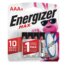 Energizer MAX AAA Battery - 4 Pack