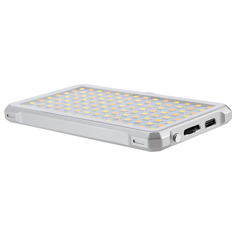 LituFoto F12 Portable Bi-Color LED Video Light (Silver)