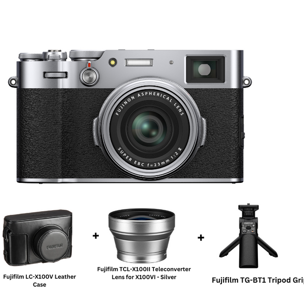 FUJIFILM X100VI Digital Camera Bundle (Silver) – Best Camera Store