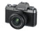 Fujifilm X-T100 Mirrorless Digital Camera w/XC15-45mm PZ Lens, Dark Silver (USED 8+)