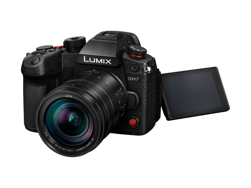 Panasonic LUMIX GH7 Mirrorless Camera with Leica 12-60mm F2.8-4 Lens