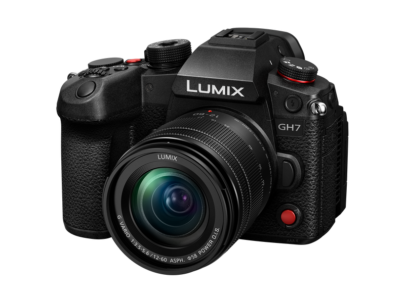 Panasonic LUMIX GH7 Mirrorless Camera with Leica 12-60mm F2.8-4 Lens