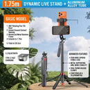 VIP T185J Dual Phone Teleprompter Tripod with Bluetooth - 185cm