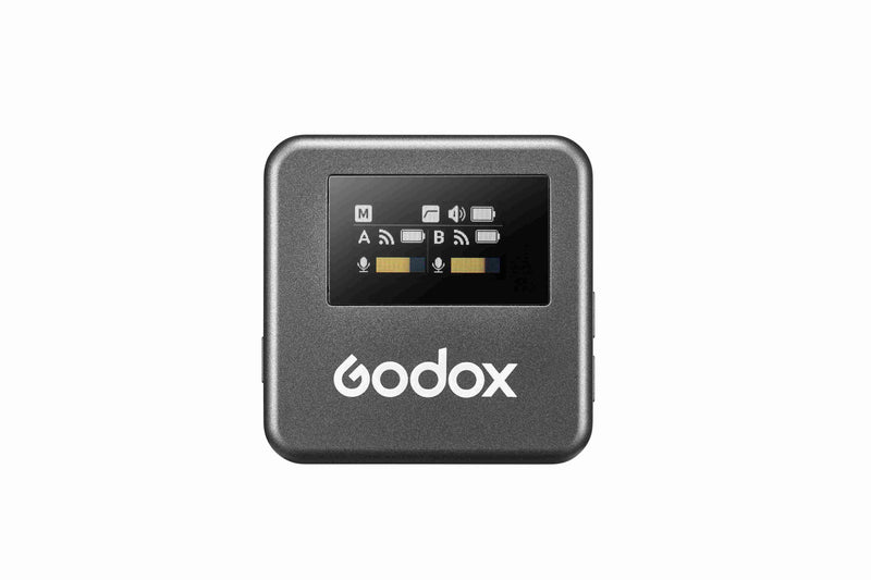 Godox Magic XT1- for 2-Person Wireless Microphone with USB-C & Lightning Adapters