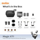 Godox Magic XT1- for 2-Person Wireless Microphone with USB-C  Adapters