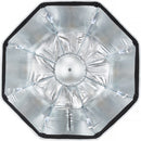 Godox 23.6" (60cm) Compact Octa Umbrella-Style Softbox with Bowens Mount & Grid