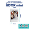 FUJIFILM INSTAX MINI Evo Hybrid Instant Camera - Gentle Rose