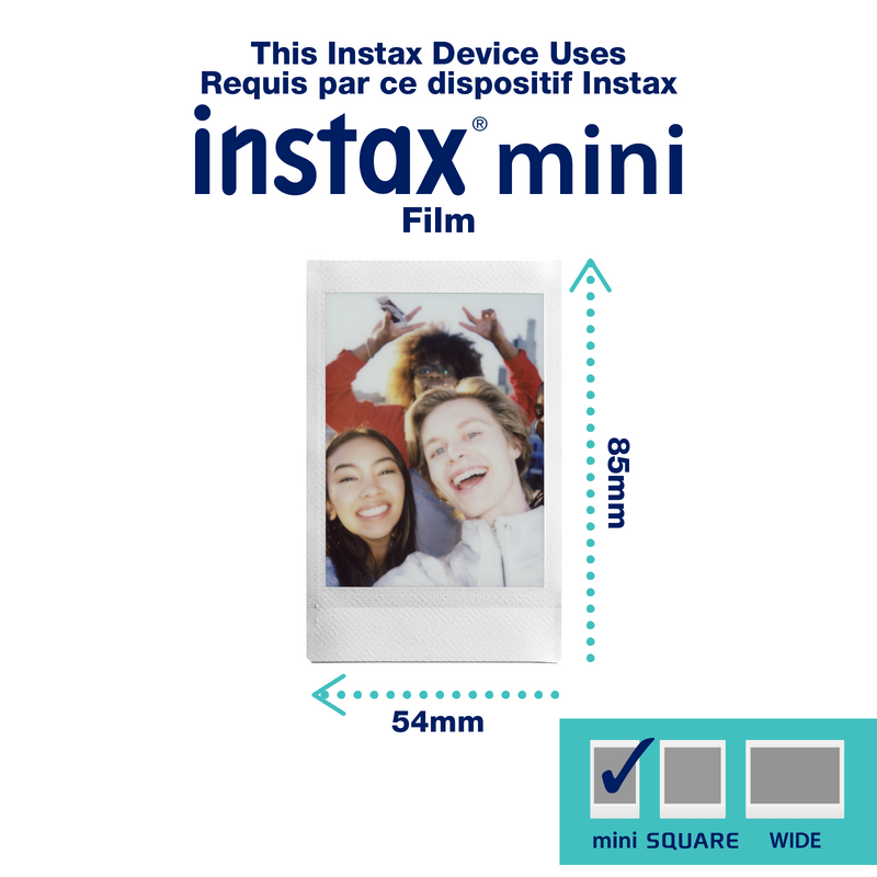 FUJIFILM INSTAX MINI Evo Hybrid Instant Camera - Gentle Rose