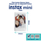 Fujifilm Instax Mini Film - Colour (5 Pack - 50 Exposures)