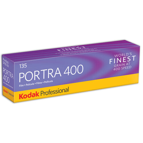Kodak Professional Portra 400, 36 Exp Color Negative film - 5 Pack
