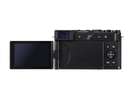 Rear view of Panasonic Lumix L10 showing controls and articulated LCD screen at Best Camera Store