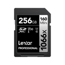 Lexar® 256GB Professional 1066x SDXC™ UHS-I Card SILVER Series
