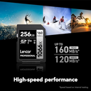 Lexar® 256GB Professional 1066x SDXC™ UHS-I Card SILVER Series