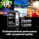 Lexar® 256GB Professional 1667x SDXC™ UHS-II Card SILVER Series
