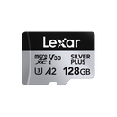 Lexar® 128GB Professional SILVER PLUS microSDXC™ UHS-I Card