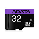ADATA Premier 32GB MicroSDHC UHS-I Class 10 Memory Card with Adapter
