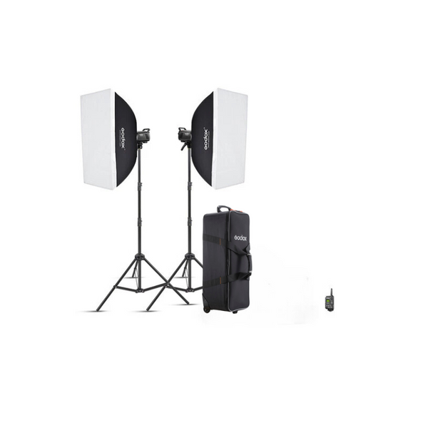 Godox MS300-V Studio Flash Monolight (Complette 2-Strobe Light Kit
