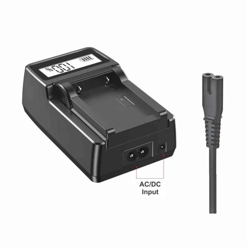 Mamen LCD Fast Camera Battery Charger for JVC Cameras