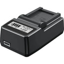 Mamen LCD Fast Camera Battery Charger for Olympus - OM System Cameras