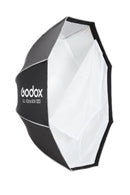 Godox UL-BOX-OCTA-120 Quick-Release 47" Octagon Softbox – Bowens Mount w/ Grid & Beauty Dish
