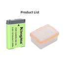 KingMa NB-13L Lithium-Ion Battery (1010mAh) For Canon with Protective Storage Case Bundle