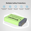KingMa NB-13L Lithium-Ion Battery (1010mAh) For Canon with Protective Storage Case Bundle