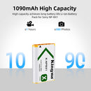 KingMa NP-BX1 1090mAh Replacement Battery with Protective Box for Sony