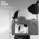 NEEWER 3 Pack 2200mAh LP-E6P/LP-E6NH Replacement Batteries For Canon with 3 way Charger