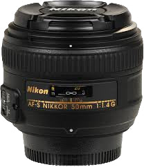 Nikon AF-S NIKKOR 50mm f/1.4G Lens – Used Mint Condition with Hood