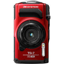 OM SYSTEM Tough TG-7 Digital Camera (Red)