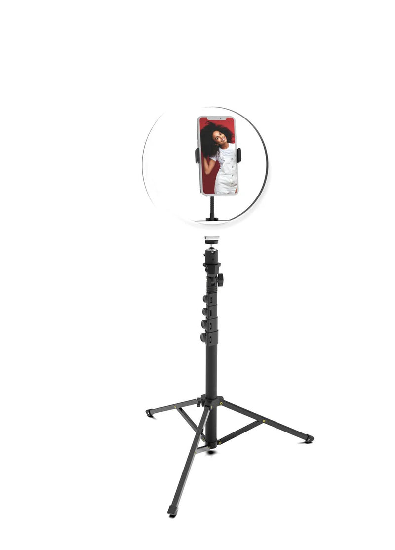 Digipower Go Viral 10" RGB Ring Light with Floor Stand
