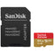 Sandisk Extreme MicroSDXC 64GB 170MB/s V30 A2 With SD card Adatpter