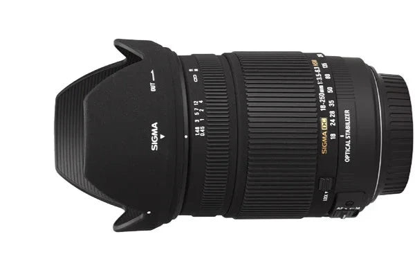 Used Sigma 18-250 DC OS HSM Lens for Canon EF Mount 8+