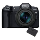 Canon EOS R8 Mirrorless Camera with RF 24-50mm f/4.5-6.3 IS STM Lens + Free Canon Battery