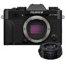 Fujifilm X-T30 III w/ XF23mm F2.8 Pancake Black Body - Bundle