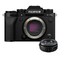 Fujifilm X-T5 Mirrorless Camera Black with Fujifilm XF 27mm F2.8 R WR Pancake Lens